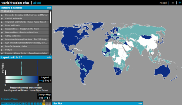 World Freedom Atlas