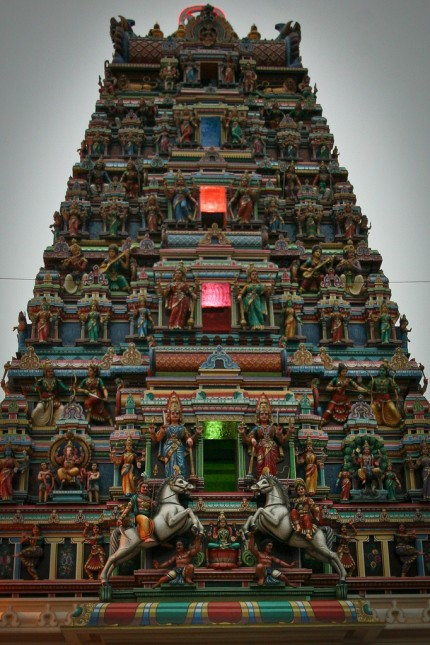 Индуистский храм в Куала-Лумпуре